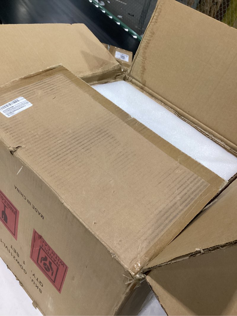 Condition photo showing Good Condition for gbhome stoneware dinnerware sets for 6, 18 pieces rustic earthenware plates and bowls set, handmade reactive glaze ceramic plate sets, chip resistant dishes, microwave & dishwasher safe, vanilla cream service for 6 vanilla cream