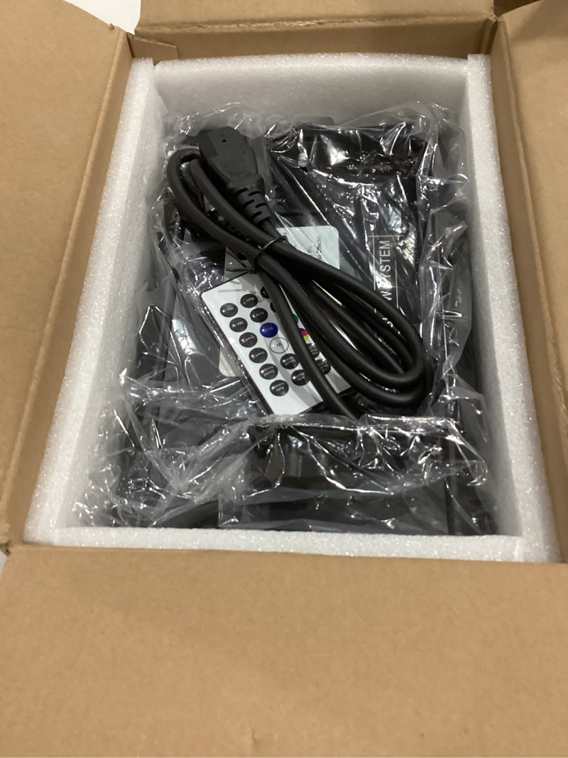 Condition photo showing Good Condition for DJ Laser Light with App Control, 3D Animation Stage Laser Machine Projector, Support Custom Drawing, Text Playback, Personalized Program, DMX Music Sound & Remote Laser for Party, Disco, Club, Bar Upgraded App & Remote Version