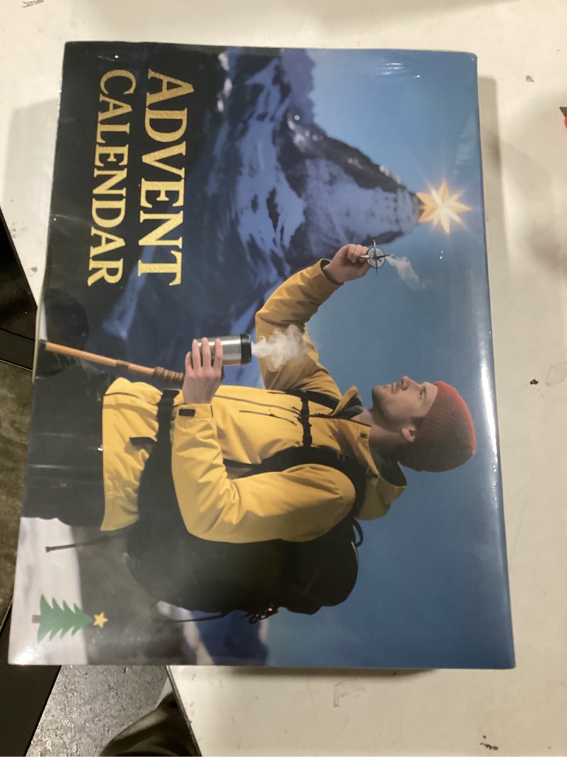 Condition photo showing New/Like New for Advent Calendar 2025 Survival Kit - 24 Days Christmas Countdown Calendar Emergency Survival Gears Gift for Teen Adult Men, Xmas Cool Gadgets for Outdoor Camping Fishing Hunting Adventure