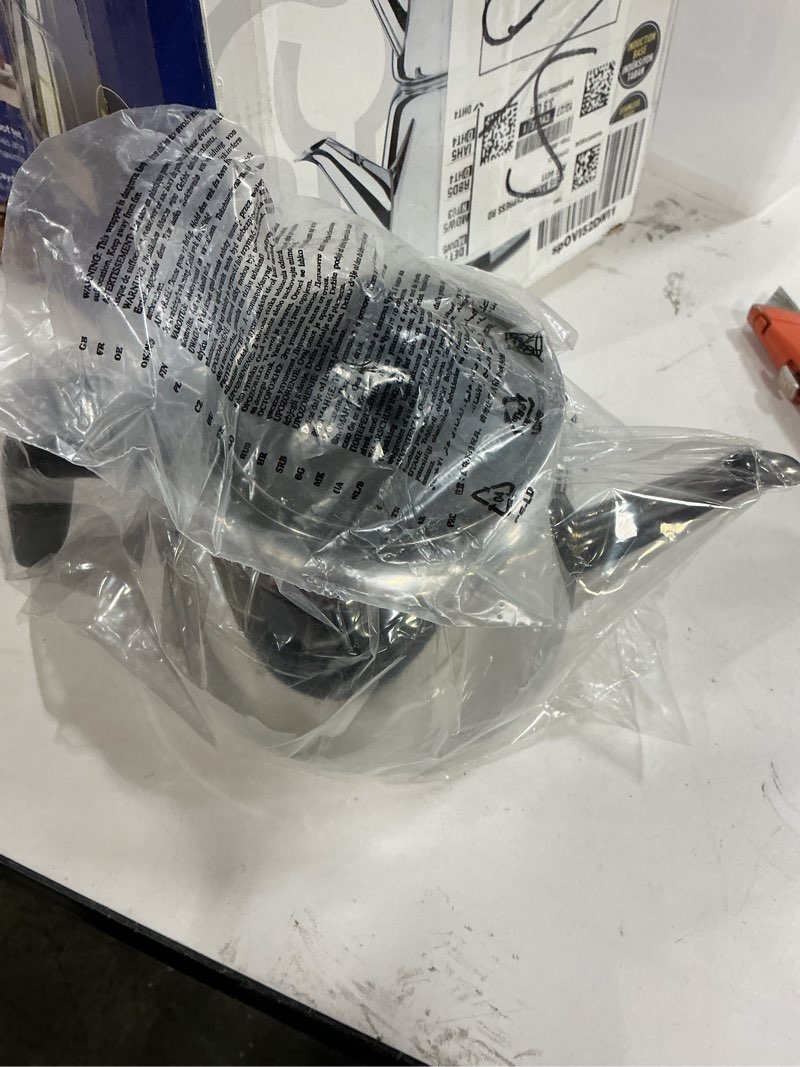 Condition photo showing Good Condition for ((Incomplete))Korkmaz A045-02 Bella Turkish Azure Teapot Set for Stovetop, 18/10 Stainless Steel Double Tea Maker with Bakalite Handles, Samovar Style Tea Kettle with 33.9 Oz (1000ml) & 67.7 Oz (2000ml) Dark Blue