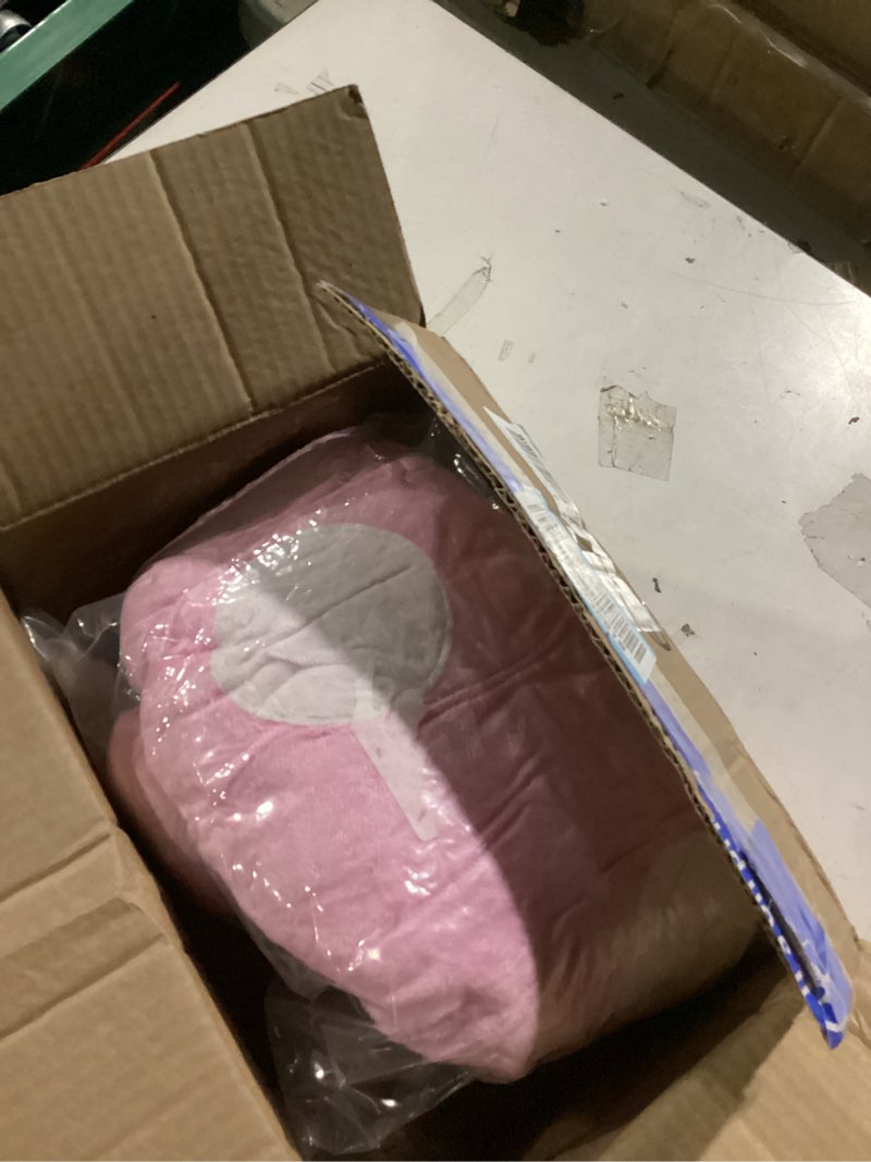 Condition photo showing As Is for morismos 47inch giant teddy bear stuffed animal 4ft, big teddy bear plush for baby shower, cuddly large stuffed bear gifts for kids, girls, girlfriend, women on valentine, christmas, birthday?pink? pink 4 ft