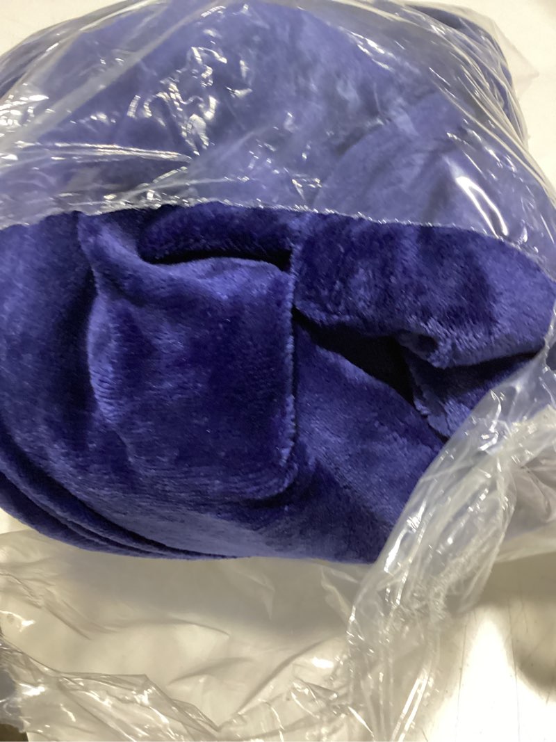 Condition photo showing Good Condition for yescool wearable blanket kids hoodie, birthday teen girls gifts for 8-15 year old kids oversized sweatshirt sherpa flannel cozy hooded blanket with pocket for children, youth teens,one size, blue child blue