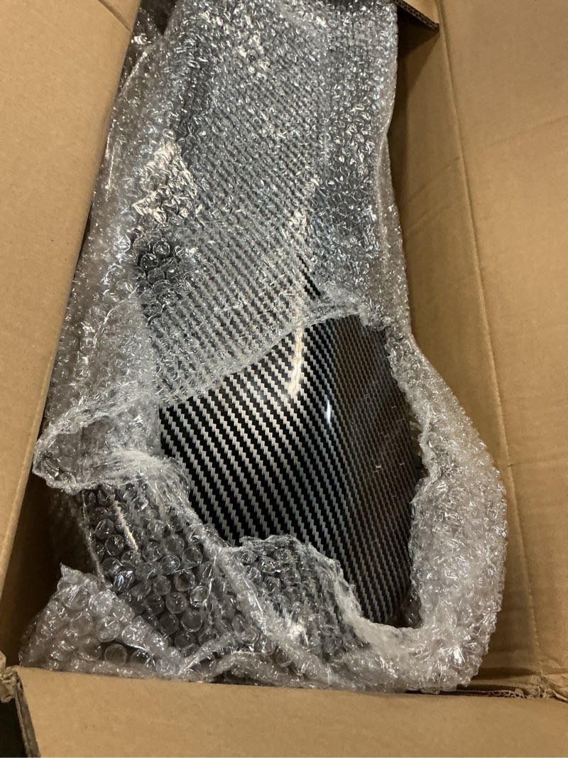 Condition photo showing Good Condition for vevor 4/4 full size violin case, built-in hygrometer, lightweight portable travel carrying bag, with plush lining, dual shoulder straps, anti-scratch, professional triangular shape, for violin, black composite carbon fiber triangular