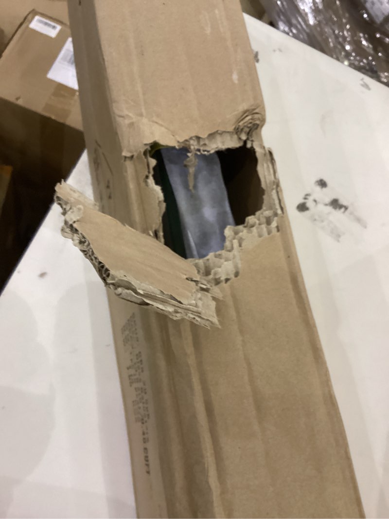 Condition photo showing Good Condition for Myard Scenic Frontier Tempered Clear Glass Balusters for Deck Patio Fence Wood or Aluminum Railing Rails Handrail Staircase Balusters (Length 29", 5-Pack) Tempered (1-layer) 29"