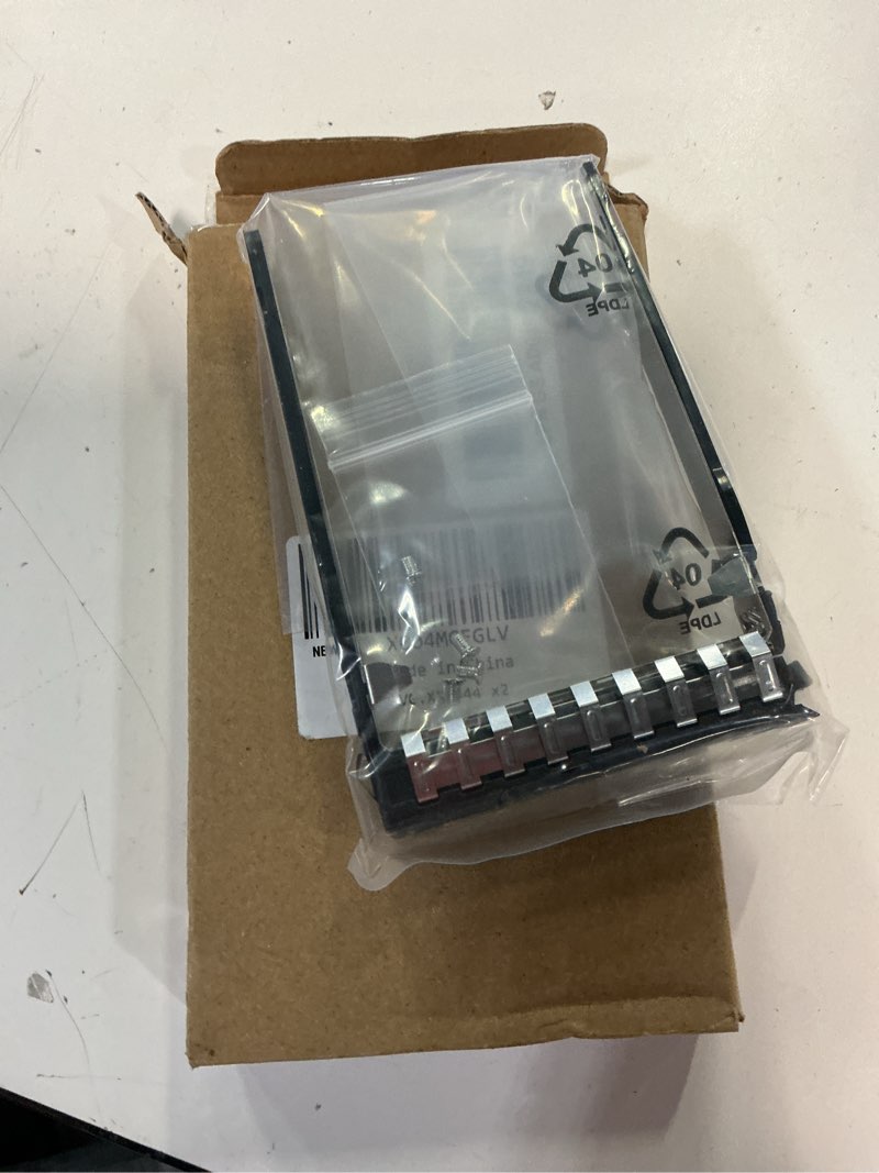Condition photo showing New/Like New for new 2-pack 2.5" hdd tray replacement for hpe proliant dl360 dl380 g11 g12 | 2.5in sas sata hard drive caddy for proliant dl20 dl360 dl380 g10 plus/ dl20 dl320 dl325 dl345 dl365 ml350 gen11 server