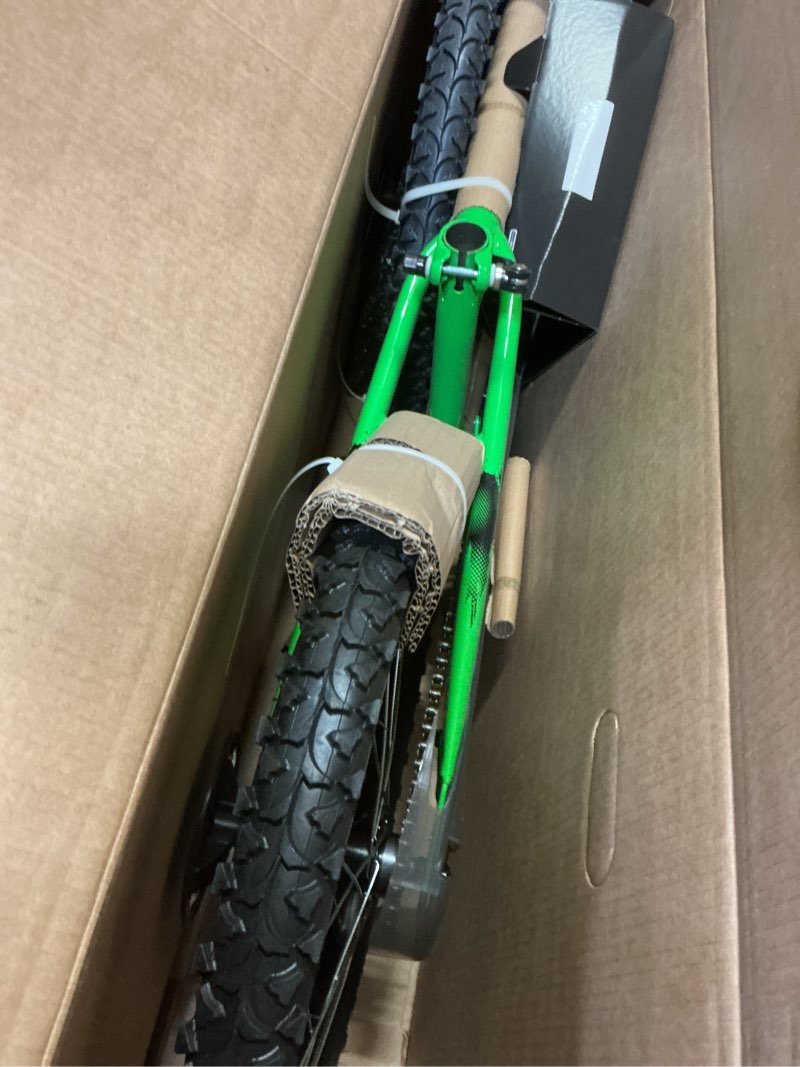 Condition photo showing New/Like New for pacific 20" kids' bike - erupt green