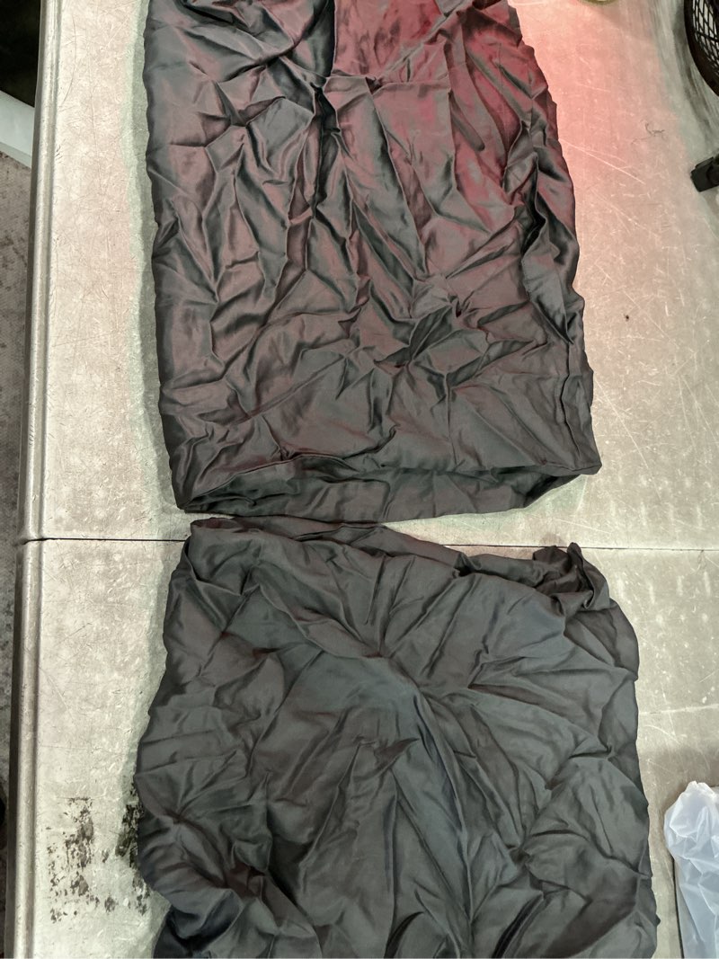 Condition photo showing As Is for bamboo pillowcase set, standard, charcoal
