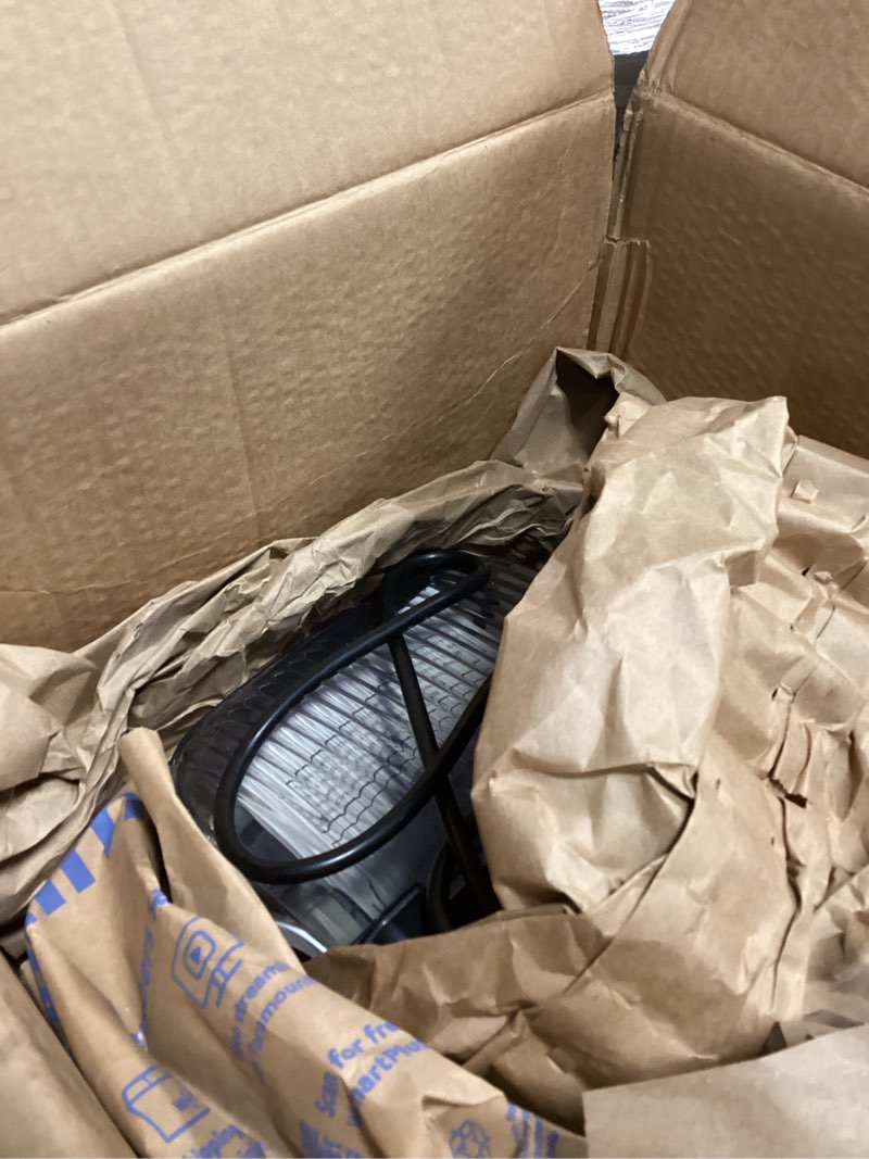 Condition photo showing As Is for Antarctic Star Nugget Ice Makers Countertop, Pebble Ice Machine with Chewable Pellet Ice, 34Lbs/24H, Self-Cleaning, Sonic Ice, One-Click Operation, for Kitchen,Office Stainless Steel Black