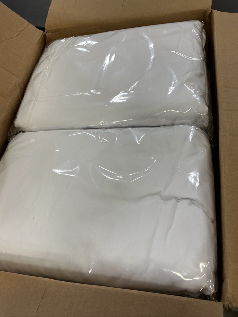 Condition photo showing New/Like New for keywave cocktail table tablecloth with skirts - 32x43 inch wavy spandex high top cocktail table covers, ruffle drape highboy tablecloth reusable for party wedding cake standing table, white, 6 pack 32 x 43 in - 6 pack white