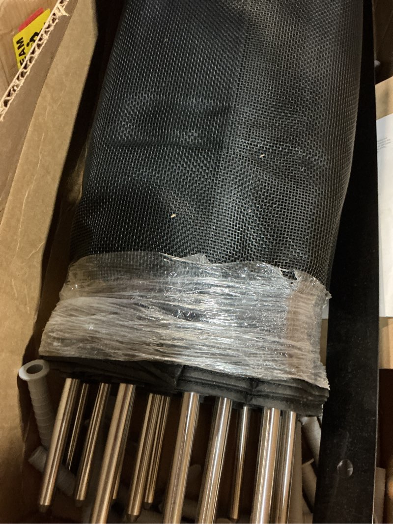 Condition photo showing Good Condition for VEVOR Pool Fence, 4 x 48 FT Pool Fences for Inground Pools, Removable Pool Fencing, Easy DIY Installation Swimming Pool Fence, 340gms Teslin PVC Pool Fence Mesh Protects Kids and Pets 4FTx48FT