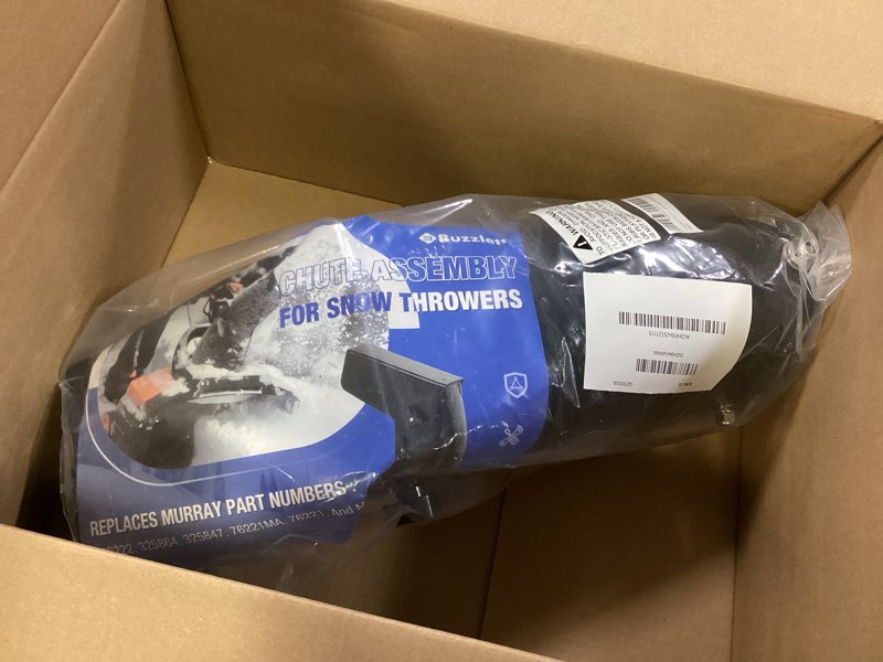 Condition photo showing New/Like New for 3 BUZZLETT Upgraded 762222MA Chute Assembly Compatible with Murray and Craftsman Snow Throwers, Thickened & Durable Material, Replaces Murray and Craftsman 325847MA, MT325847MA and More