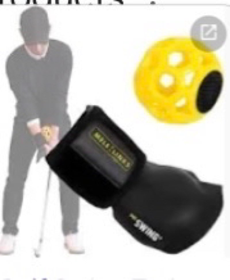 DBIGQ Golf Swing Trainer & Training Aid Ball Grip Trainer, Wrist Training Aid and Swing Posture Corr