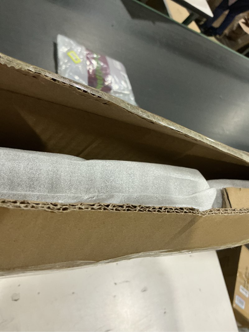 Condition photo showing Good Condition for IAE Wall Mounted Folding Table with Pine Wood,48" x 16" Floating Wall Desk,Laundry Folding Table with Shelf Brackets,Fold Down Desk Shelf,Folding Workbench for Home,Dining,Laundry Room,Kitchen,Brown Brown 48*16* 8 Inch