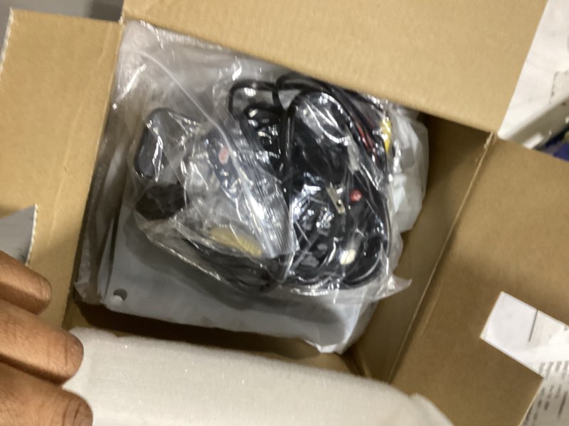 Condition photo showing Good Condition for 4k projector with wifi and bluetooth, smart projector with auto focus & voice control, over 10,000+ apps movie home theater mini portable proyector for indoor/outdoor (gunmetal)