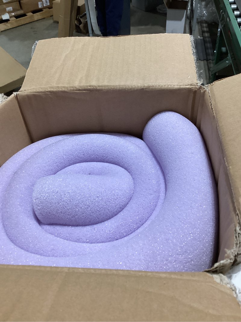 Condition photo showing New/Like New for Best Price Mattress 3 Inch Egg Crate Memory Foam Mattress Topper with Soothing Lavender Infusion, CertiPUR-US Certified, Dorm Essentials, Twin XL Twin XL 3 Inch Egg Crate