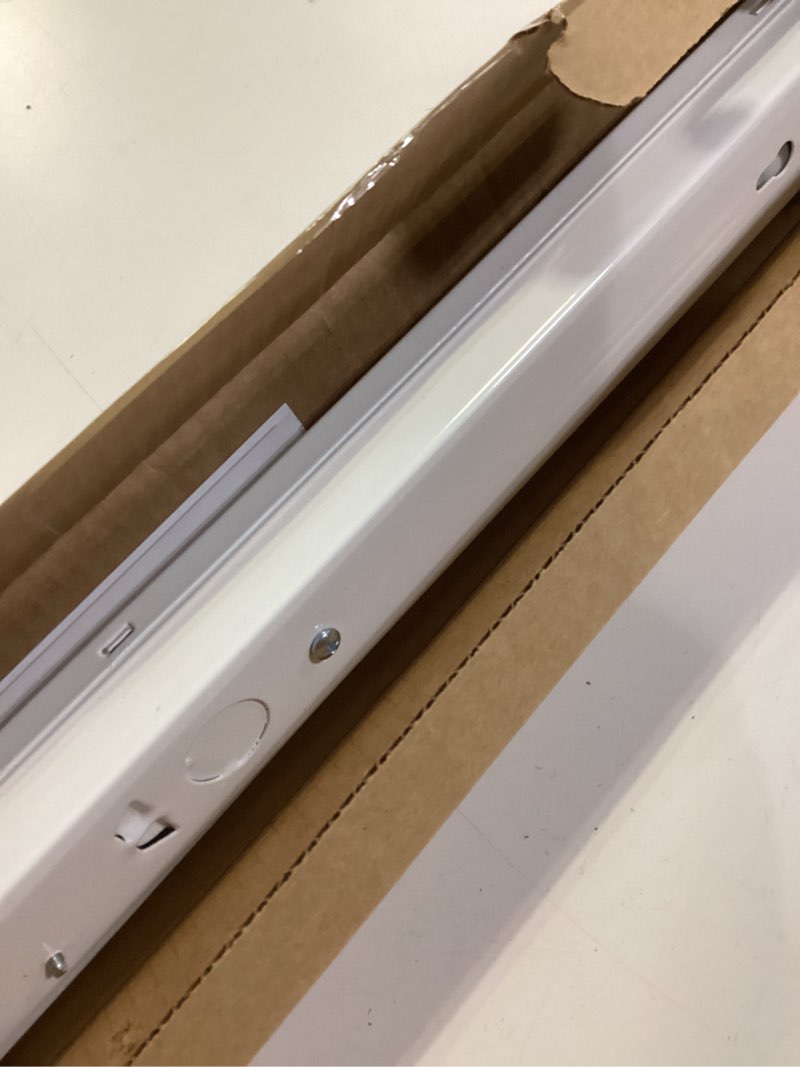 Condition photo showing Good Condition for Lithonia Lighting 2ft Light Fixture, LED Strip Light, 120V, 4000K Cool White Light, 2-Foot, 1-Light, White (MNSL L23 1LL 120V 40K 80CRI M6) 1-Light 2-Foot 120V