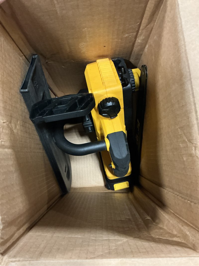 Condition photo showing Good Condition for 14 inch brushless electric chainsaw cordless for dewalt 20v battery, mini chain saw with auto oiler, low kickback, battery powered chainsaw for tree trimming, storm clean-up, firewood cutting, pruning 14" for dewalt 20v