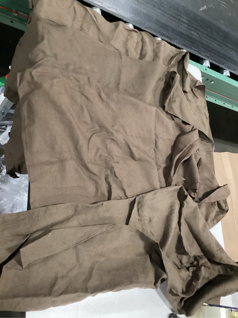 Condition photo showing Good Condition for european linen pillowcase set of 4, king, espresso