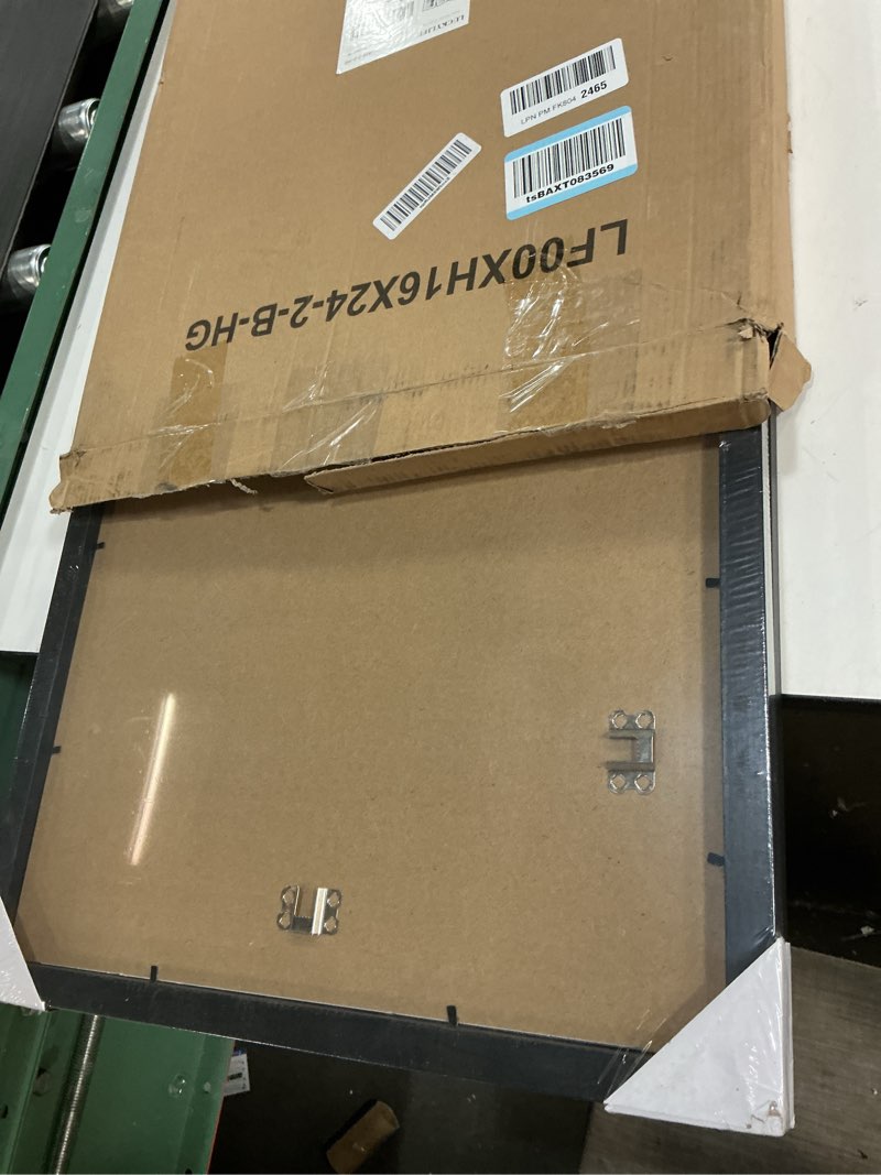 Condition photo showing Good Condition for LUCKYLIFE 16x24 Frame in Black, Gallery Frame for Wall Mounting, 2 Pack Black 16x24