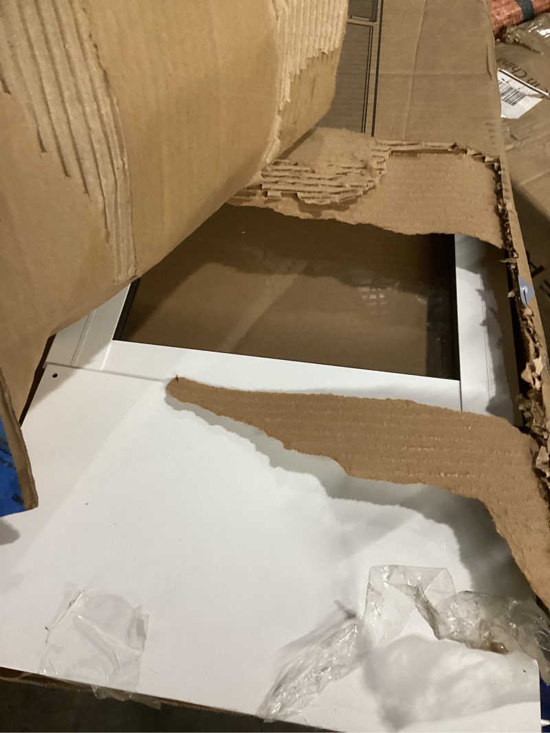 Condition photo showing Good Condition for PetSafe Sliding Glass Pet Door - No-Cut DIY Install Doggy Door for Renters - Aluminum Frame - Adjustable Height 75 7/8" to 81" - Ideal for Medium Dogs Up to 40 lb - White 81" Sliding Door Medium White