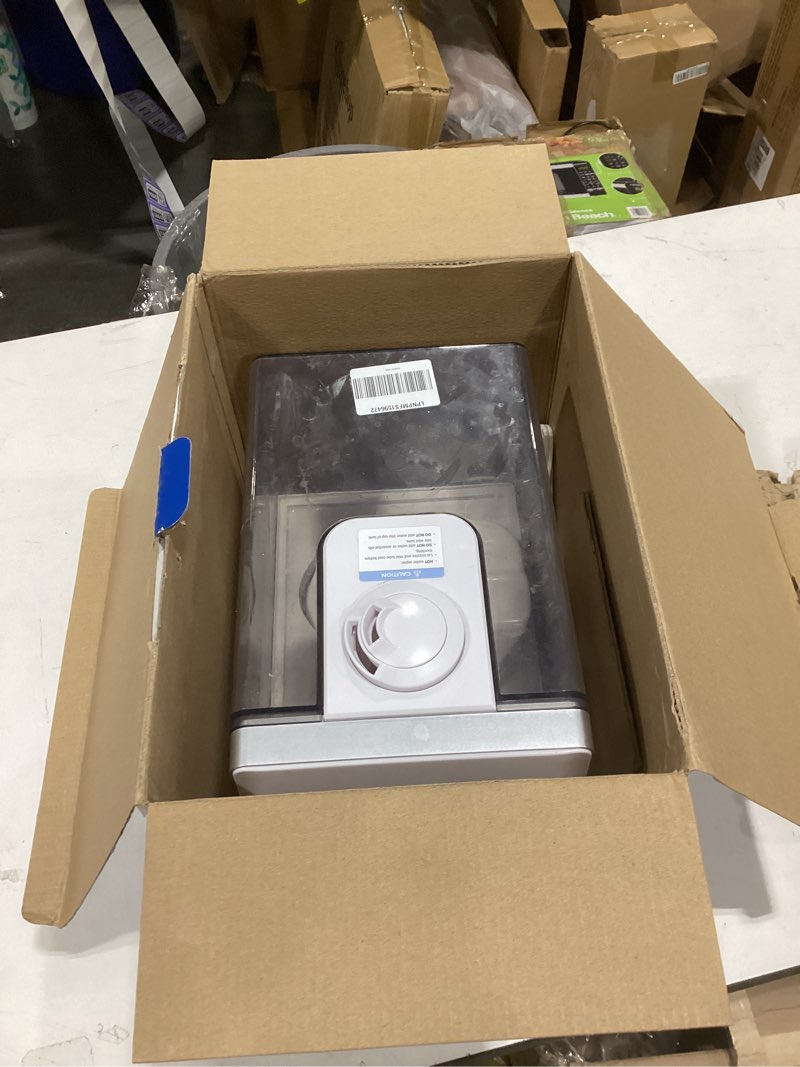 Condition photo showing As Is for levoit humidifiers for bedroom large room home, 6l warm and cool mist ultrasonic air vaporizer for plants and whole house, built-in humidity sensor, essential oil diffuser, whisper quiet, timer, white warm&cool mist humidifier 6l