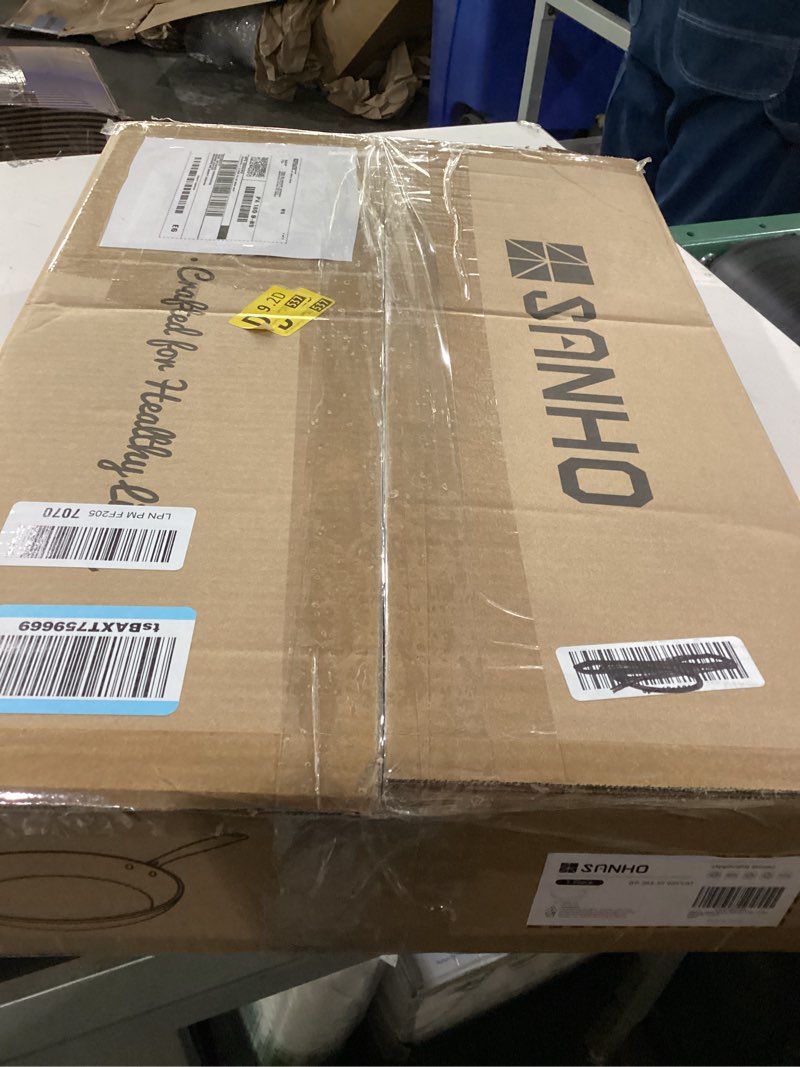 Condition photo showing New/Like New for Sanho 12 Inch Nonstick Frying Pan, Diamond-Titanium Ceramic Coating PFAS/PFOA Free, Oven & Dishwashe