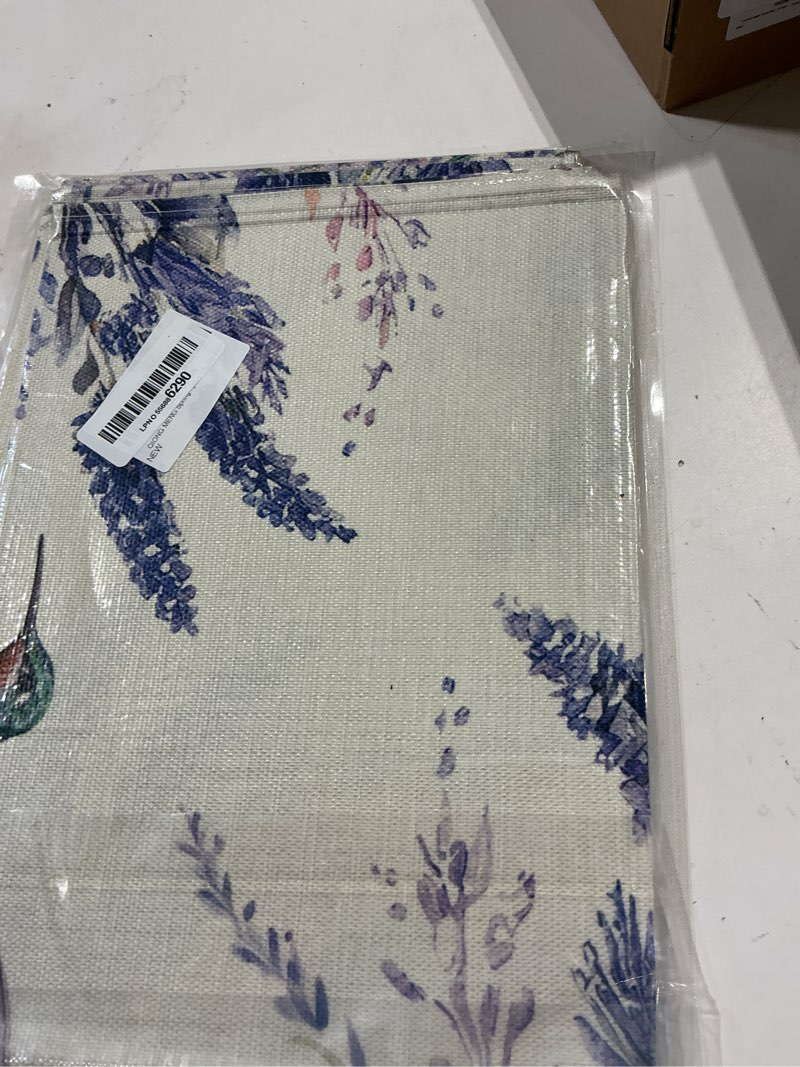 Condition photo showing Good Condition for spring table runner lavender purple butterfly burlap table decoration holiday home party kitchen dining table supplies 13x108 inch 13'' x 108''