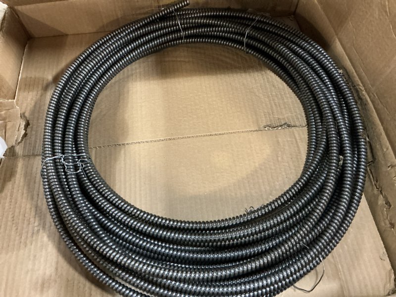 Condition photo showing Good Condition for upgraded 87597 1/2-inch x 75-feet c-45iw solid core cable, compatible with ridgid k-3800, k-400 & more, inner core cable for home drain, drain cleaning equipment, steel pipe snake for drain cleaning