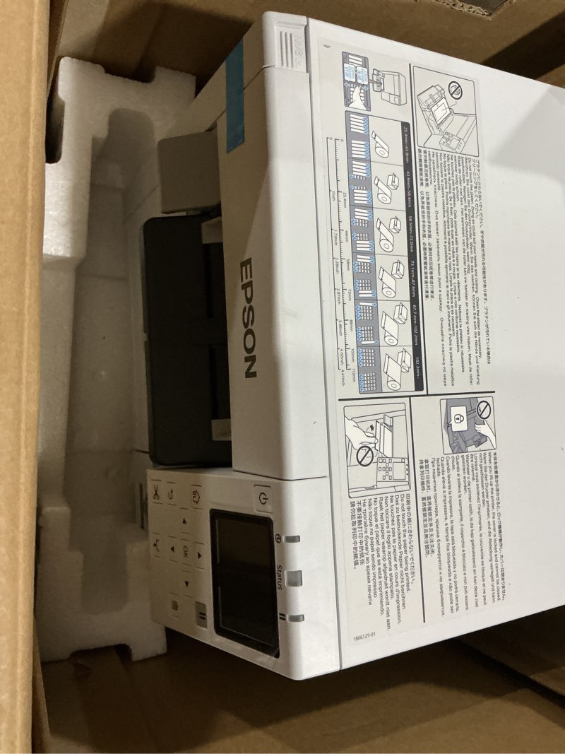 Condition photo showing Good Condition for epson colorworks c4000u matte  the epson colorworks c4000u matte printer is the perfect choice for all your name tag and name badge printing needs. with high-resolution matte prints that ...