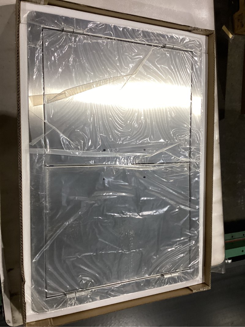 Stanbroil Outdoor Kitchen Stainless Steel Double Access Door, 30 Inches