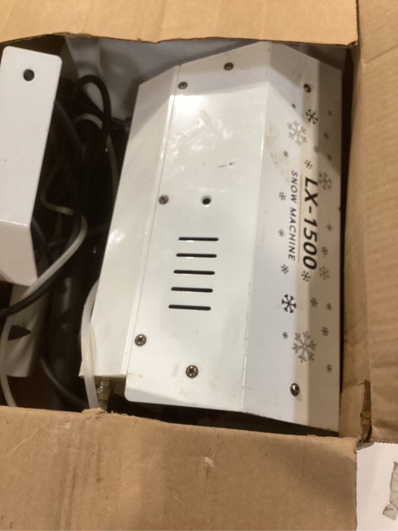 lx- 1500 snow machine