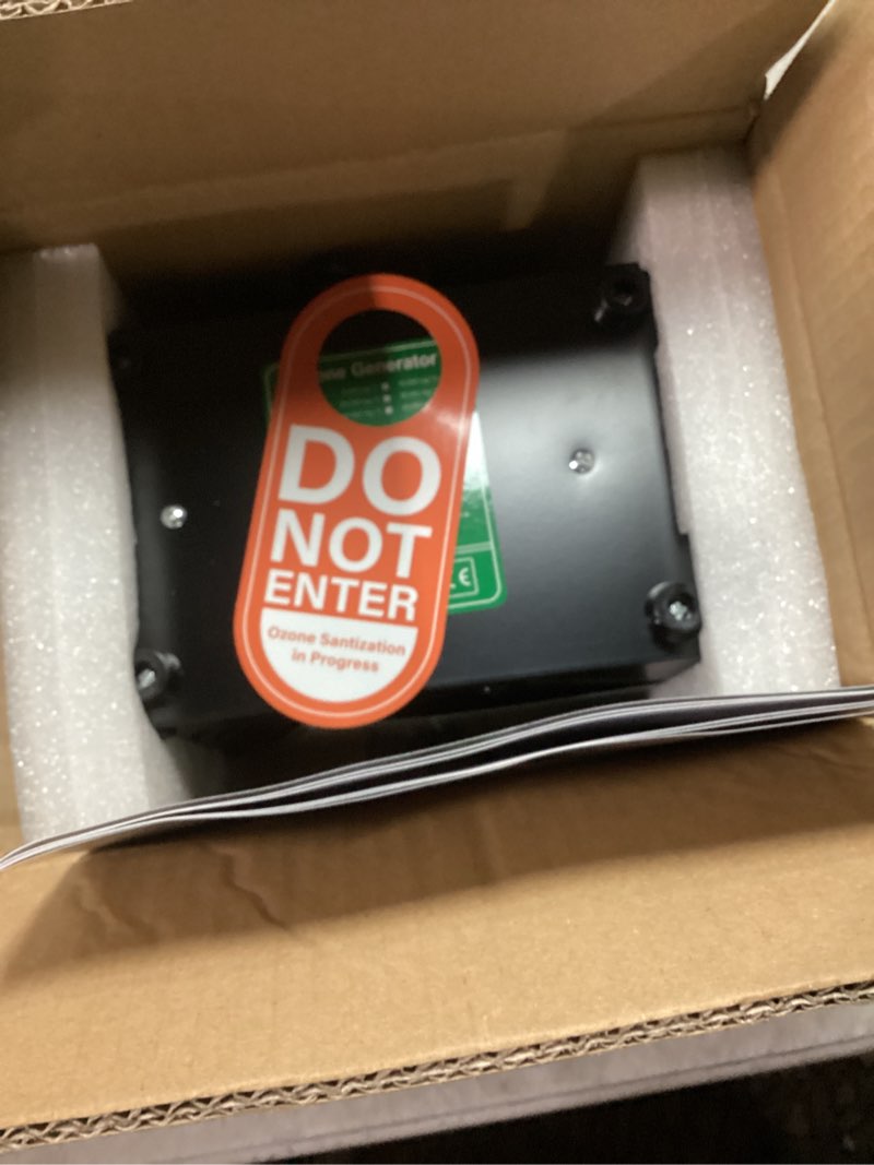 Condition photo showing New/Like New for Ozone Generator 45,000mg/h, Industrial O3 Deodorizer for Areas of 2500 Square Feet - High Capacity Ozone Machine Air Ionizer Odor Clean