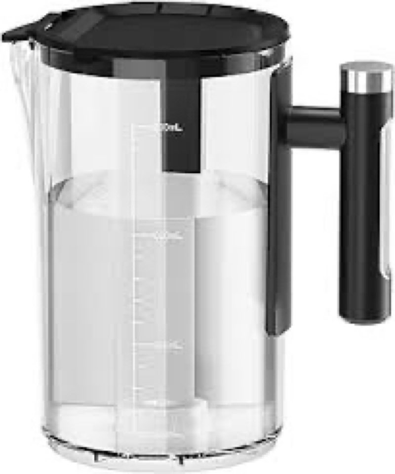 Portable Water Bottle, Removable Water Kettle for Y9S Countertop Reverse Osmosis Water Filter?Black