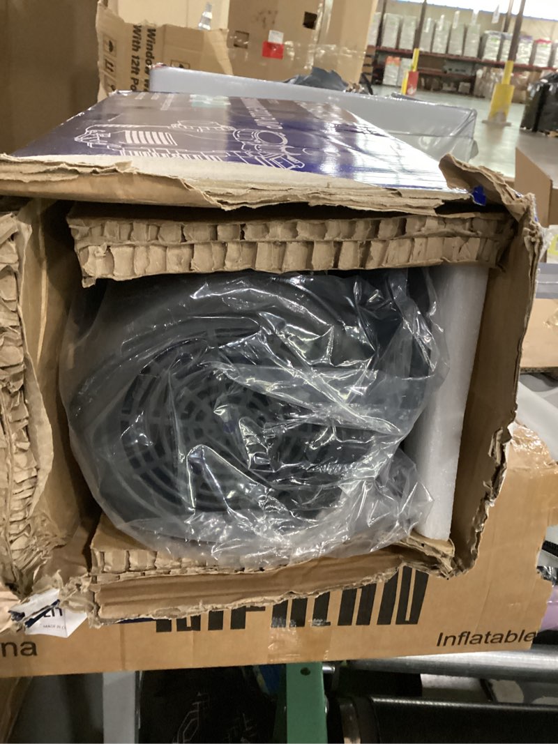 Condition photo showing As Is for aquastrong in/above ground pool pump high flow self primming swimming pool pump,midnight blue