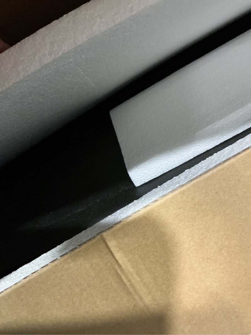 Condition photo showing As Is for (similar too) rectangular planter box 36\" l×12\" w×26\" h outdoor metal planter box with removable insert shelf rectangular black planters boxes heavy duty for indoor and outdoor 36\"l×12\"w×26\"h
