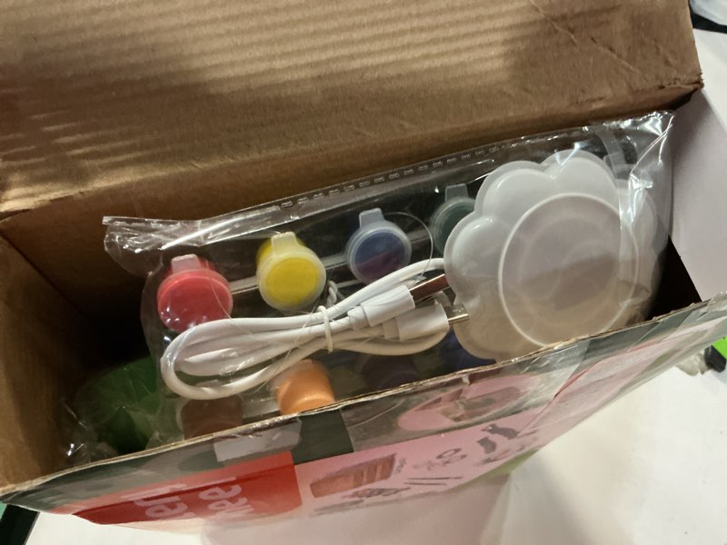Condition photo showing Good Condition for Pottery Wheel for Kids - Complete Pottery Painting Kit Arts and Crafts for Kids Ages 8-12 with 3 Pack Air Dry Clay Art Supplies Toys for Girls Boy Birthday Gift for 6 7 8 9 10 11 12+ Green