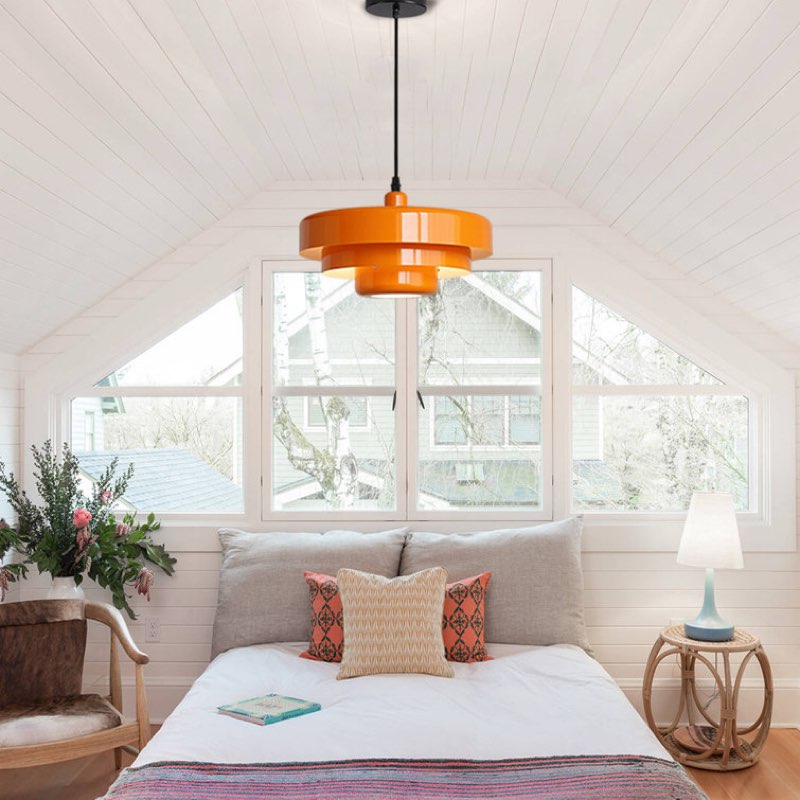 Epone 0-Light pendant. Orange