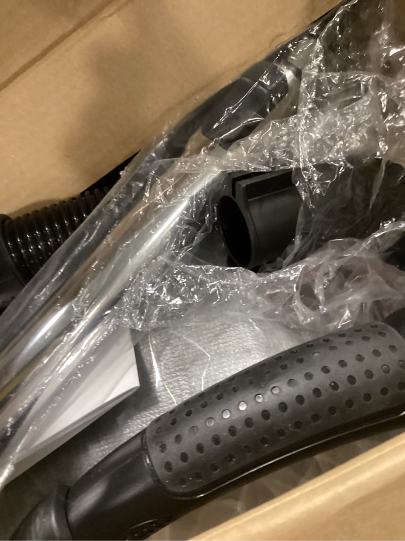 Condition photo showing Good Condition for Eureka Bagless Canister Vacuum Cleaner, 1100W High Power Vacuum Cleaner for Carpets and Hard Floors HEPA Filter Extension Tube 2-in-1 Crevice Tool Floor Nozzle, NEN121WH White