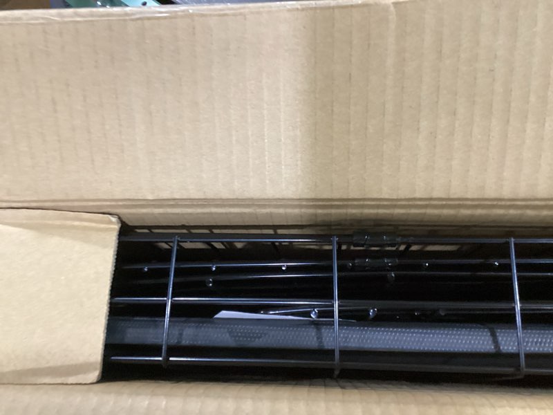 Condition photo showing New/Like New for BestPet | Dog Crate | 18" | Black | Foldable Metal Kennel with Single Doors, Secure Slide-Bolt Latches, Leakproof Tray | Portable Dog Cage for Small Breeds | for Travel, Indoor & Outdoor Use Black 18"