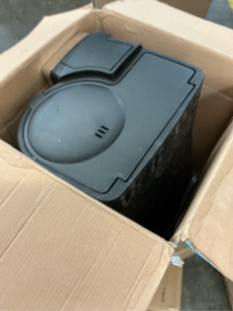 Condition photo showing As Is for Hamilton Beach 2-Way 12 Cup Programmable Drip Hot and Iced Coffee Maker & Single Serve Coffee Machine, Glass Carafe, Auto Pause and Pour, Black (47500J)