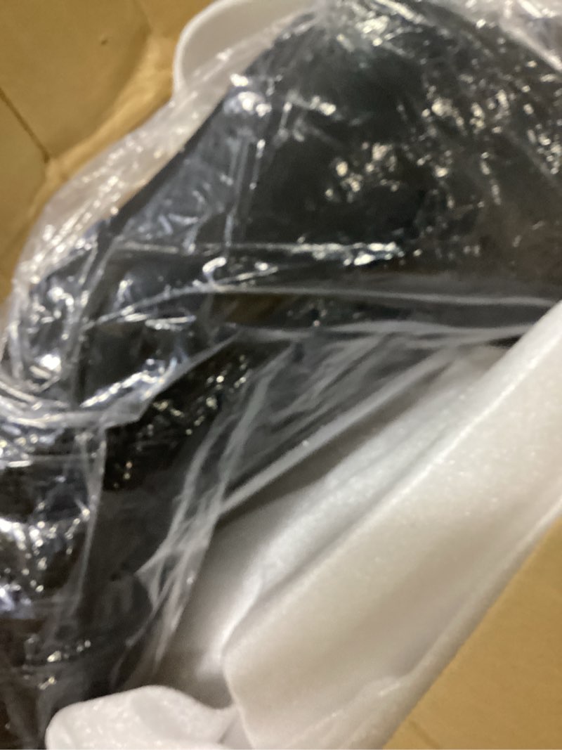 Condition photo showing As Is for black motorcycle seat driver passenger seat for harley davidson touring electra glide road king road glide street glide1997-2007 06#black