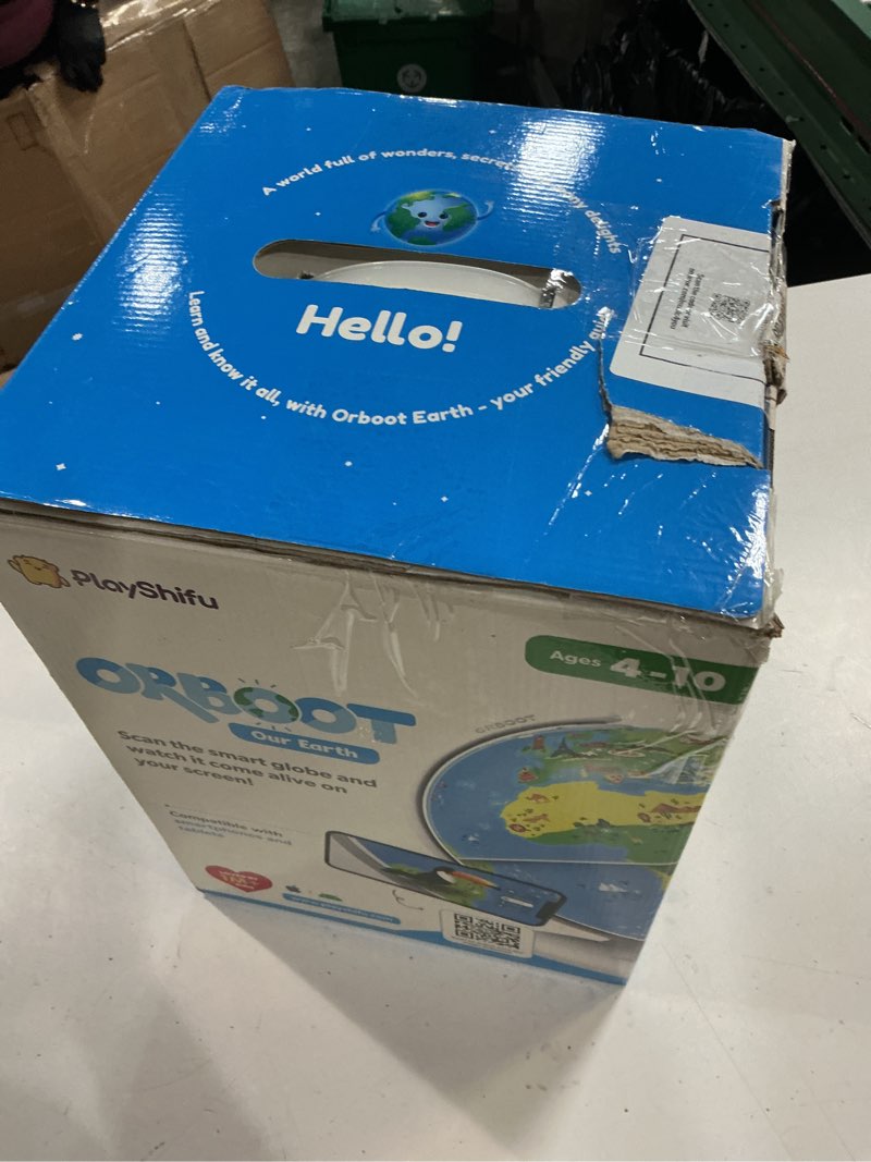 Condition photo showing Good Condition for PlayShifu Globe for Children – Orboot Earth: Interactive Kids Globe with 1000+ Facts on Animals, Places & Monuments | Tech-Powered Learning Toy & STEM Gift for Kids Ages 4–10