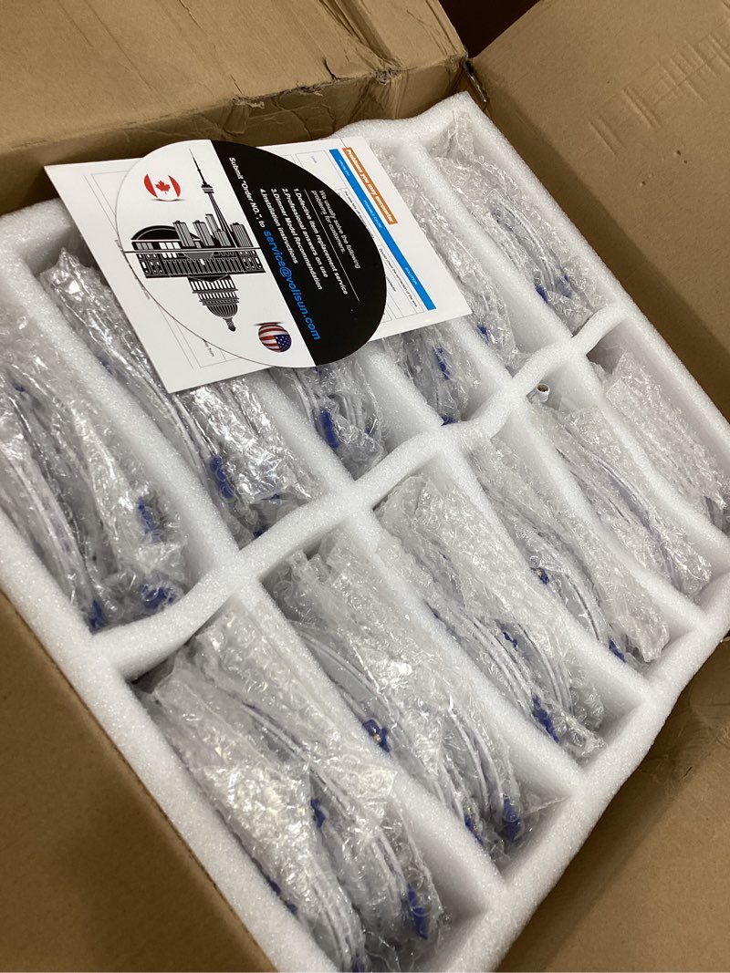 Condition photo showing Good Condition for volisun 48 pack 6 inch recessed lighting, 5cct ultra-thin led recessed light with junction box, 2700k-5000k selectable, 1080lumen dimmable canless wafer downlight, led ceiling light etl certificated 6 inch 48