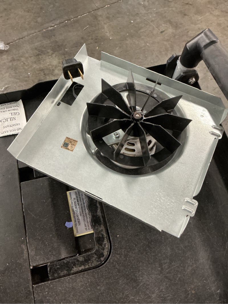 Condition photo showing As Is for broan-nutone genuine replacement motor wheel for 696n ventilation fan, 50cfm, 4.0 sones