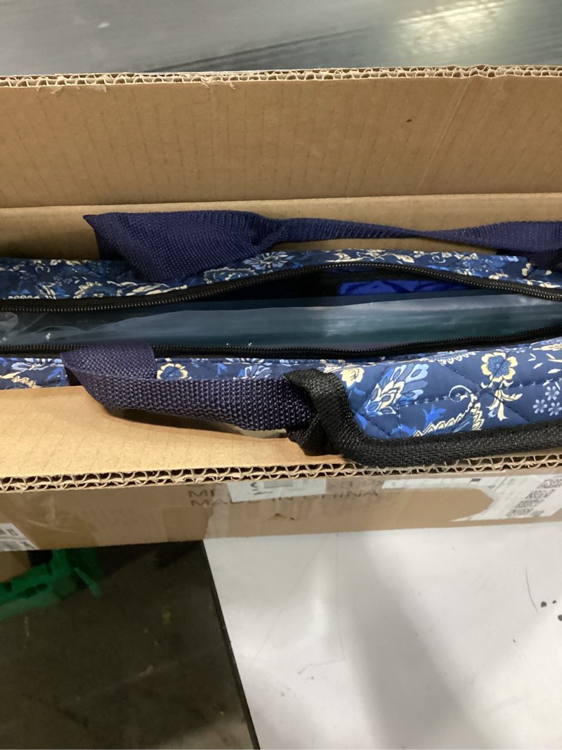 Condition photo showing New/Like New for American Mahjong Set with Blue Carrying Bag, 166 White Tiles, 4 All-in-One Rack/Pushers, Mahjong Tiles Set (Ma Jong, Mah-Jongg, Majiang)