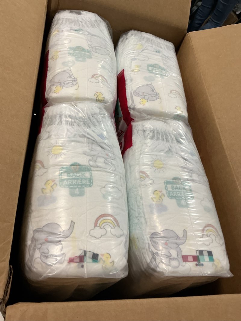 Condition photo showing New/Like New for pampers diapers - swaddlers 360° - size 4, 132 count, up to 100% leakproof comfy dry fit, designed for easy changes, pull on baby diaper (packaging may vary) size 4 132