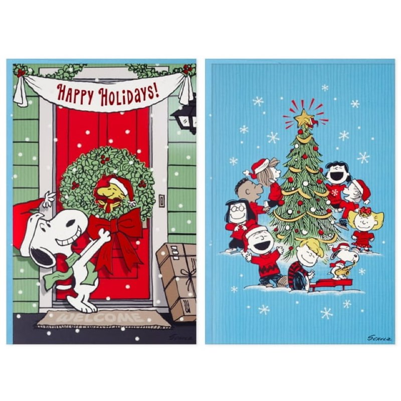 hallmark assorted holiday christmas cards, 35 pk.