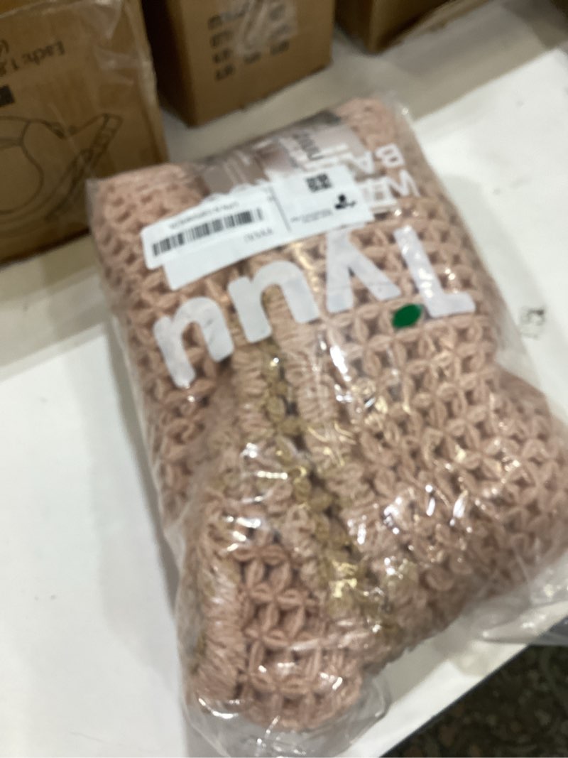Condition photo showing Good Condition for tyuu waffle bath mat, boho bathroom rugs non slip washable super absorbent quick dry bath mat farmhouse bathroom decor, 30"x20" light peach light peach 1'8" x 2'6" (rectangular)