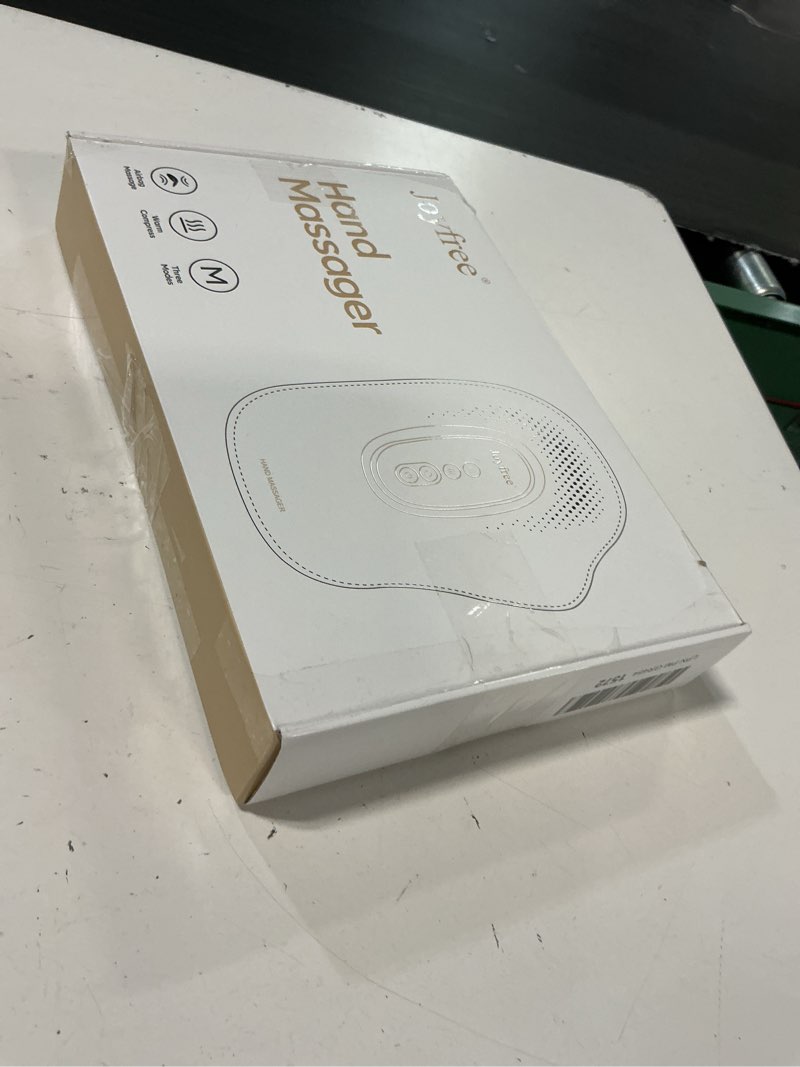 Condition photo showing New/Like New for hand massager with heat and air compression, cordless heated gloves for hands lightweight wrist massage for full hand with 3 modes 3 intensity 3 heat, gifts for men dads fathers day women