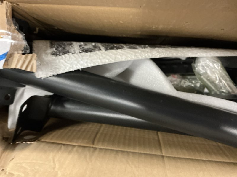 Condition photo showing As Is for 2-pack solar street light -9000w solar street lights outdoor 300000lm, 7000k commercial parking lot light, flood outdoor lights ip66 waterproof with motion sensor, 3-year warranty 9000 2(broken)